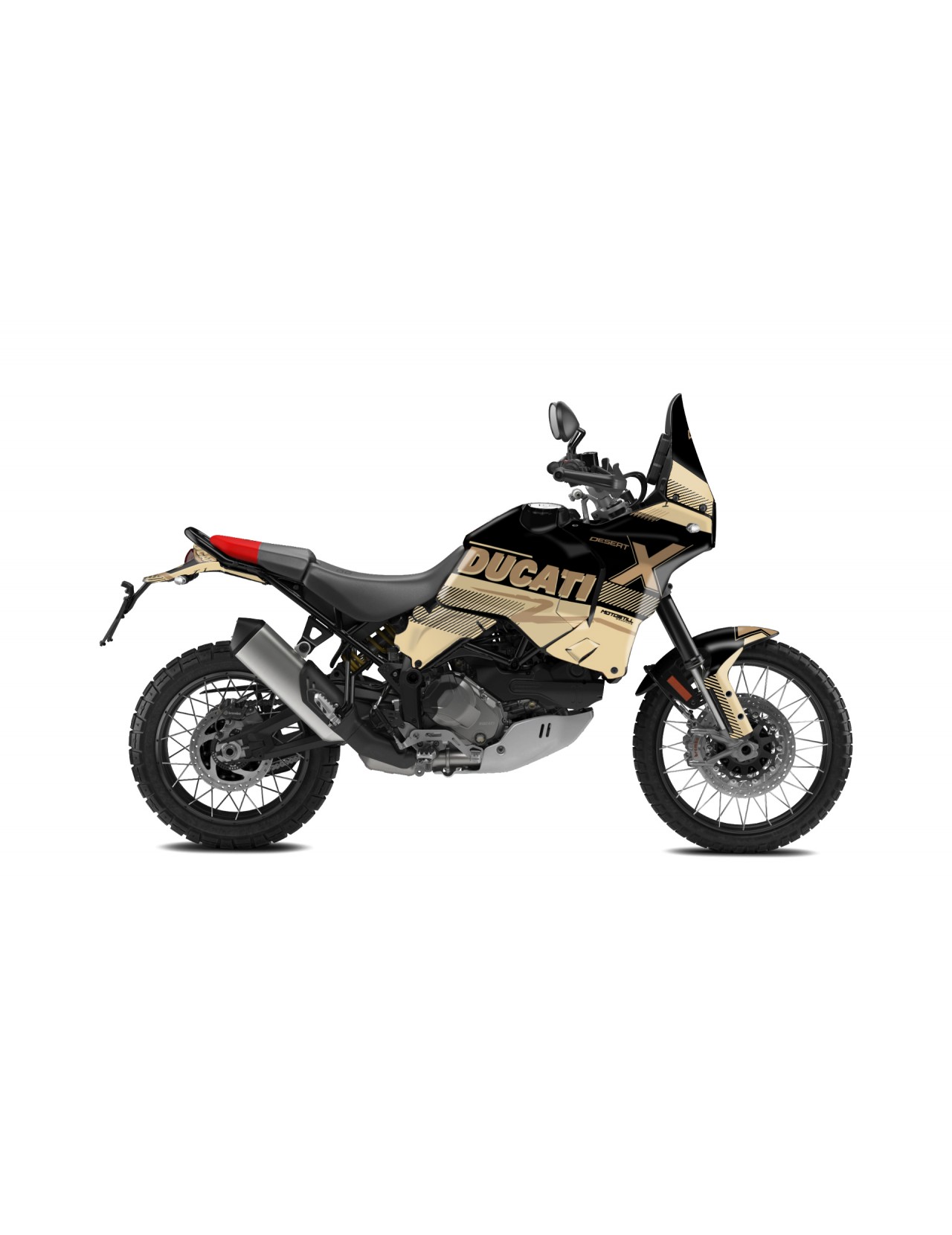 DUCATI DESERT X GRAPHIC STICKER KIT