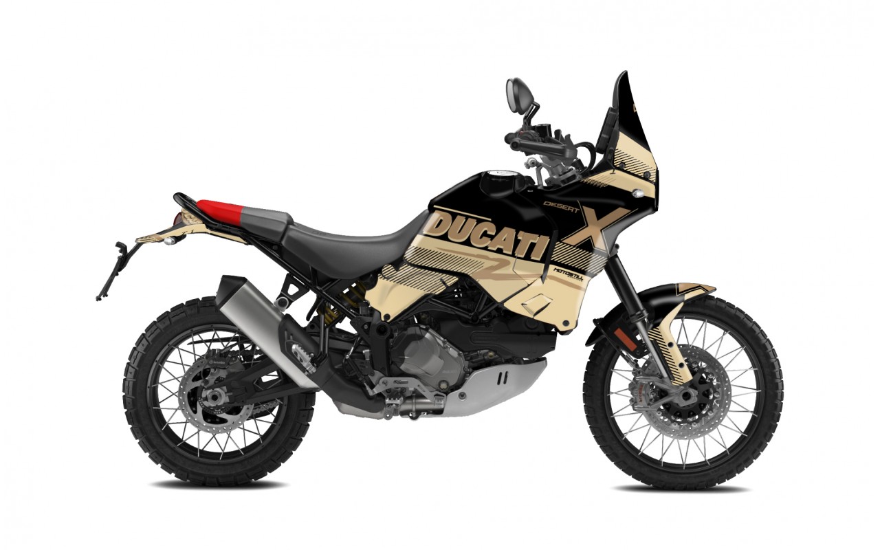 DUCATI DESERT X GRAPHIC SET - DECAL KIT