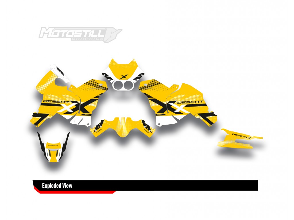 DUCATI DESERT X GRAPHIC STICKER KIT