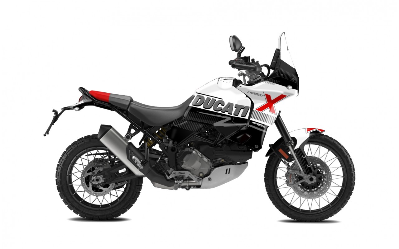 DUCATI DESERT X GRAPHIC SET - DECAL KIT