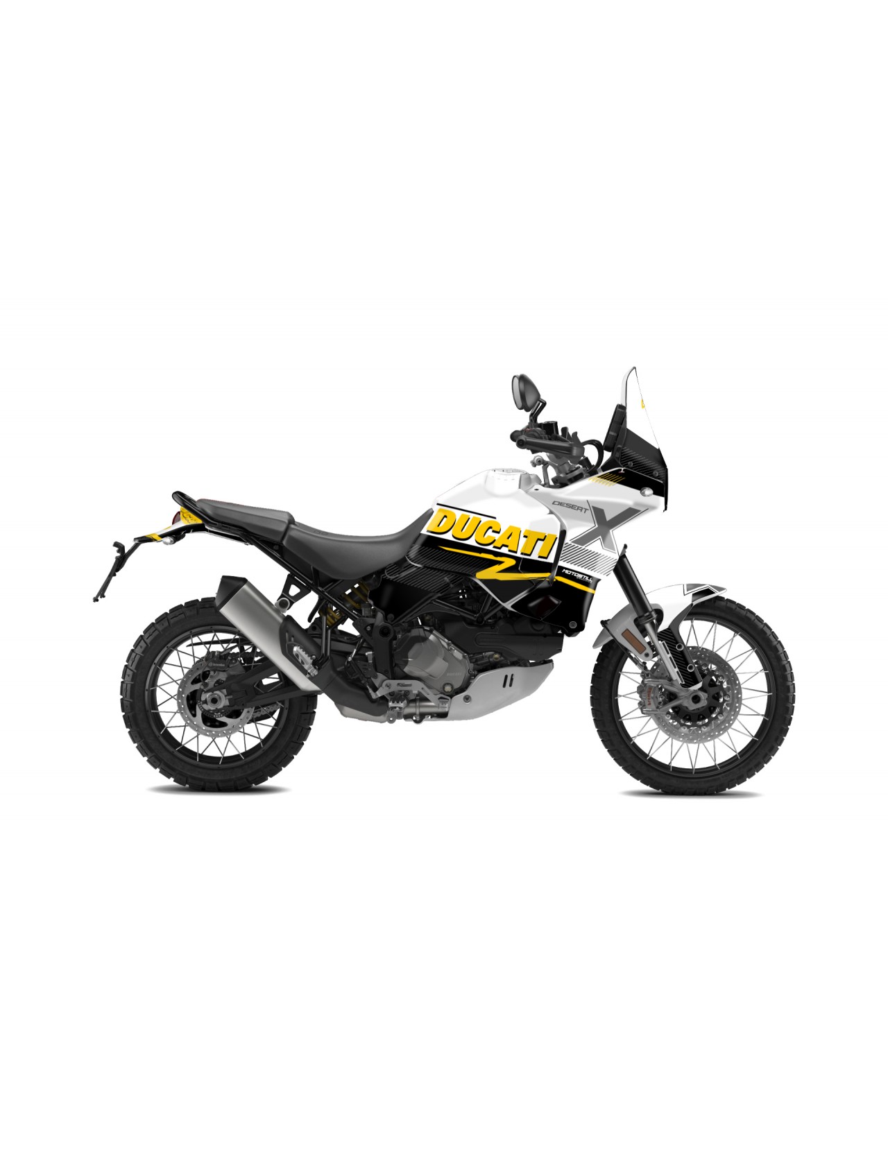 DUCATI DESERT X GRAPHIC STICKER KIT