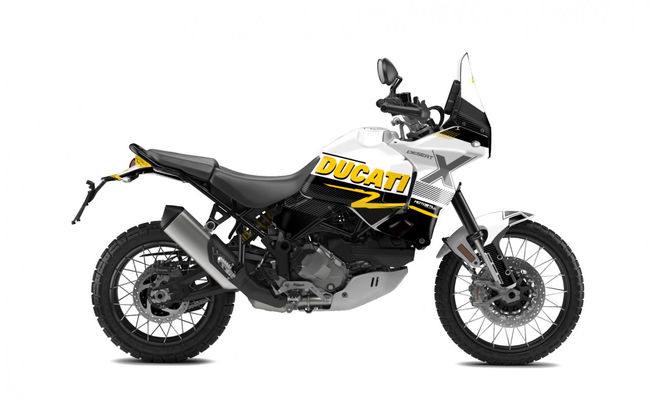 DUCATI DESERT X GRAPHIC SET - DECAL KIT