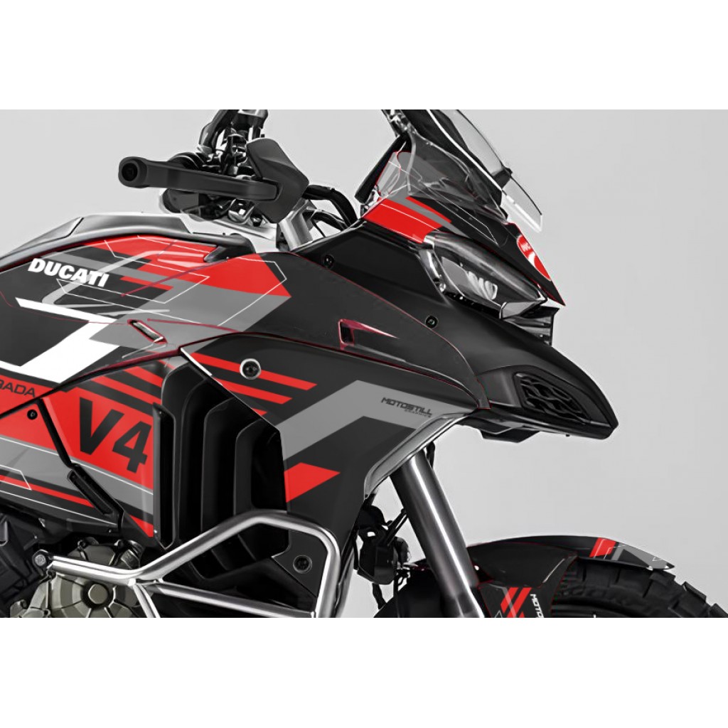 DUCATI MULTISTRADA V4 2021-2024 GRAPHIC SET - DECAL KIT