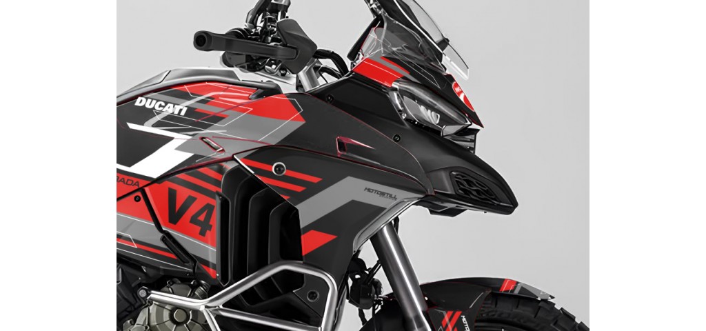 DUCATI MULTISTRADA V4 2021-2024 GRAPHIC SET - DECAL KIT
