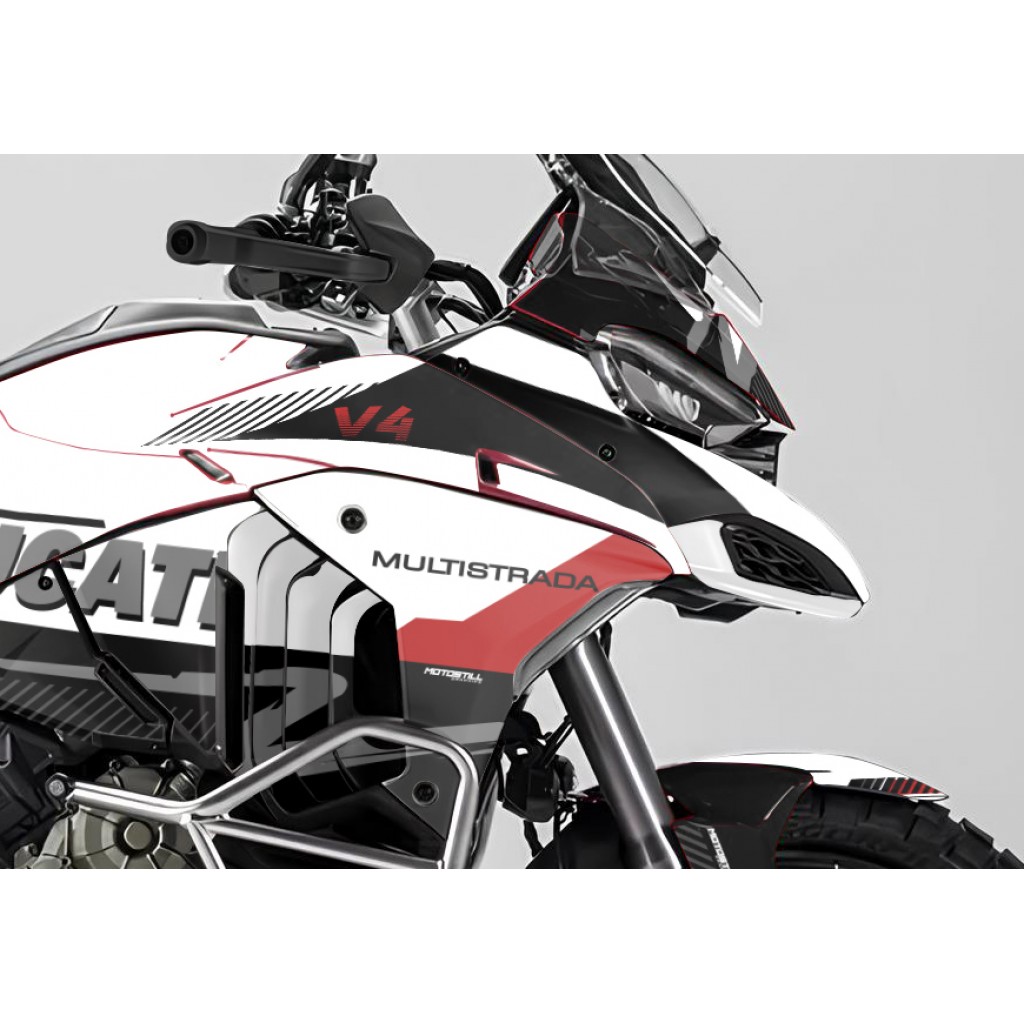 DUCATI MULTISTRADA V4 2021-2024 GRAPHIC SET - DECAL KIT