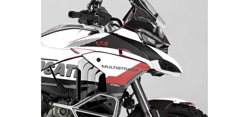 DUCATI MULTISTRADA V4 2021-2024 GRAPHIC SET - DECAL KIT