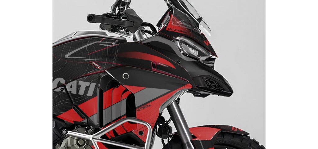 DUCATI MULTISTRADA V4 2021-2024 GRAPHIC SET - DECAL KIT