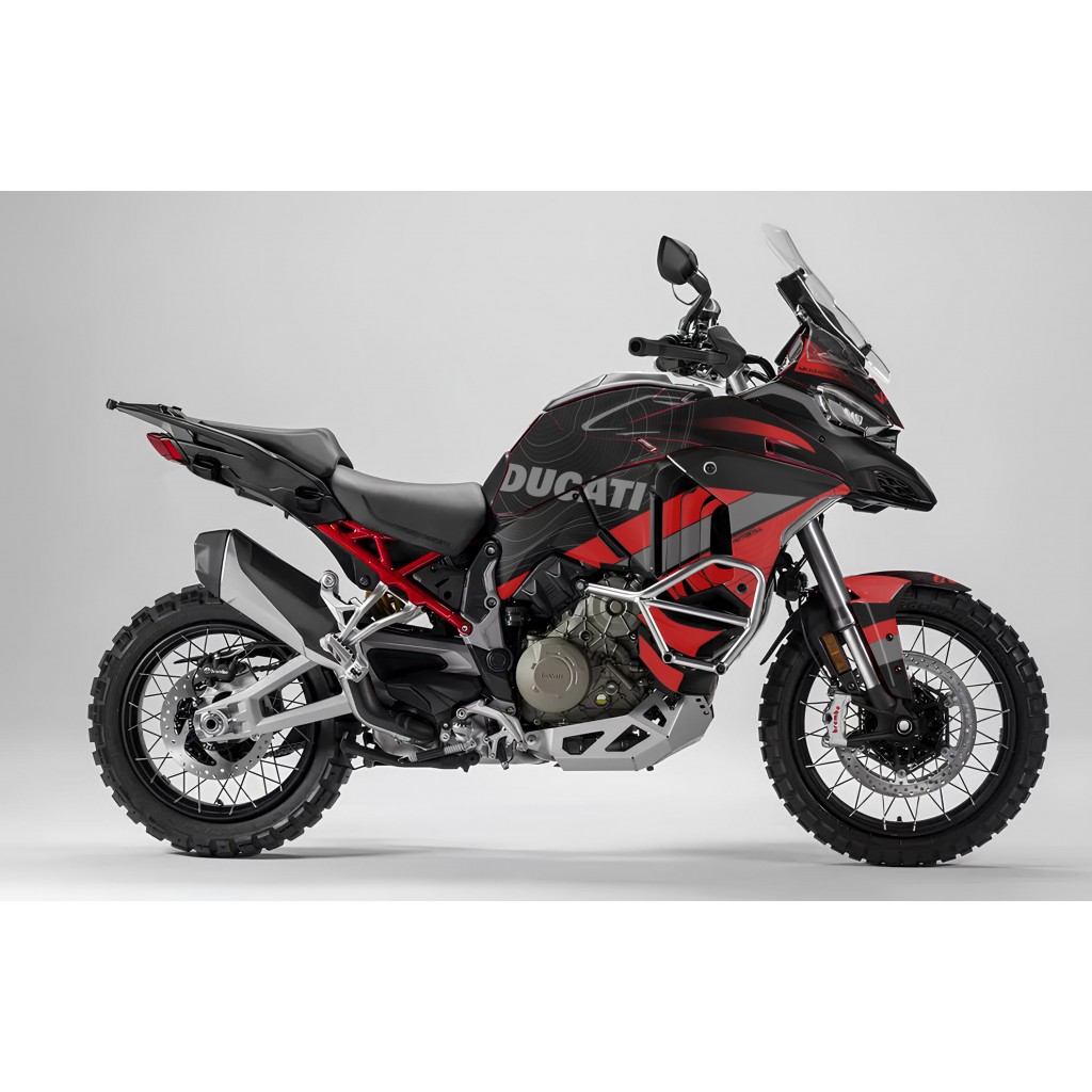 DUCATI MULTISTRADA V4 2021-2024 GRAPHIC SET - DECAL KIT