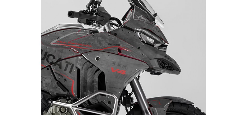 DUCATI MULTISTRADA V4 2021-2024 GRAPHIC SET - DECAL KIT