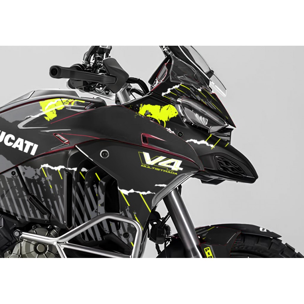 DUCATI MULTISTRADA V4 2021-2024 GRAPHIC SET - DECAL KIT