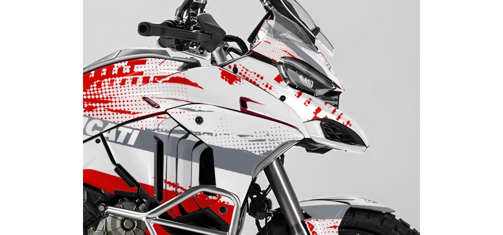 DUCATI MULTISTRADA V4 2021-2024 GRAPHIC SET - DECAL KIT