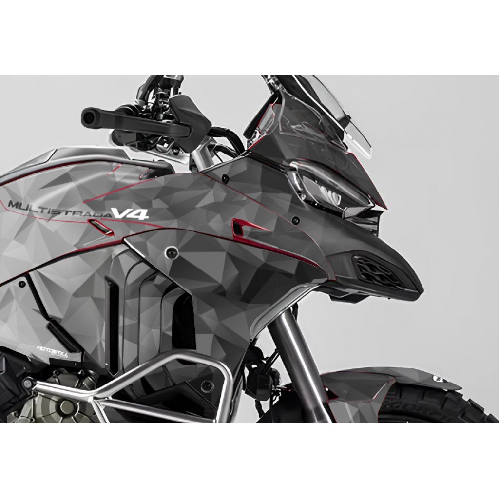 DUCATI MULTISTRADA V4 2021-2024 GRAPHIC SET - DECAL KIT