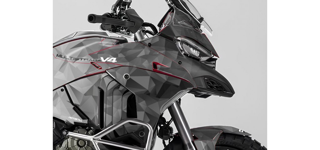 DUCATI MULTISTRADA V4 2021-2024 GRAPHIC SET - DECAL KIT