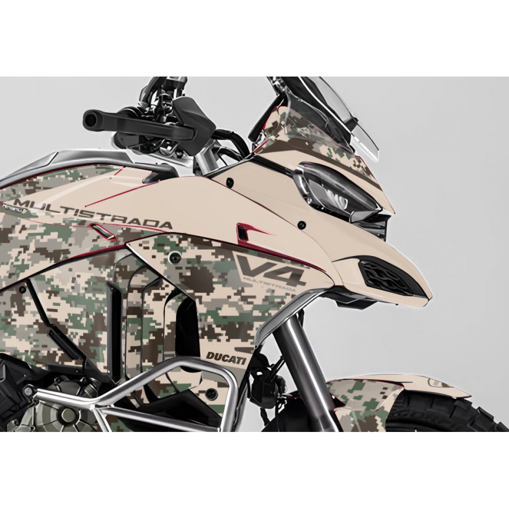 DUCATI MULTISTRADA V4 2021-2024 GRAPHIC SET - DECAL KIT