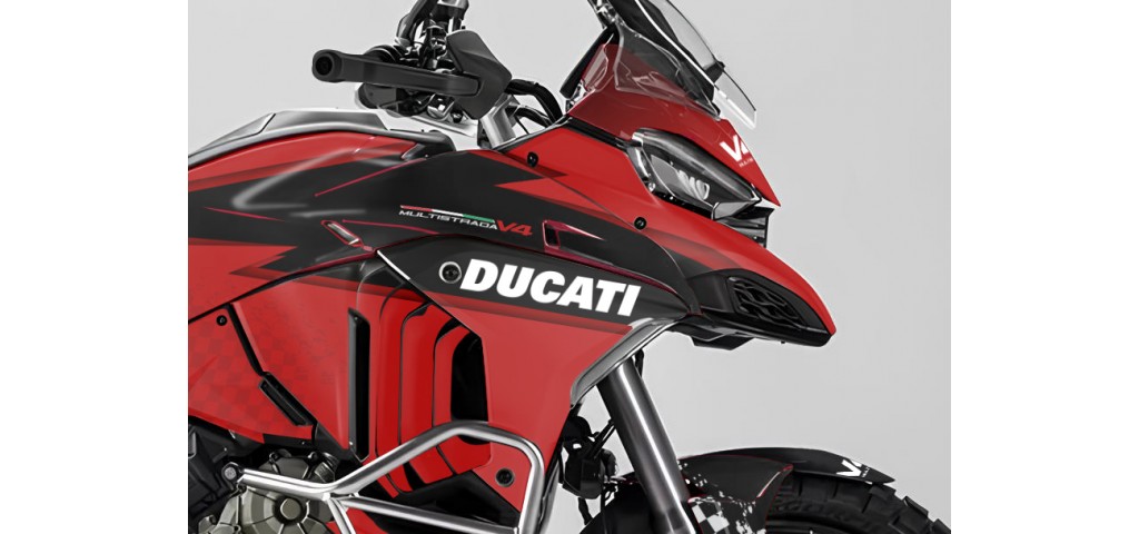 DUCATI MULTISTRADA V4 2021-2024 GRAPHIC SET - DECAL KIT