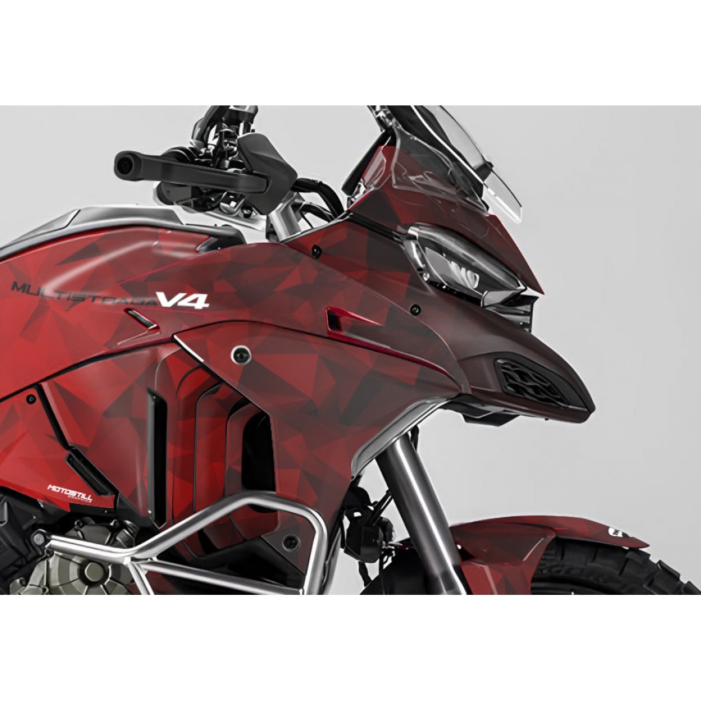DUCATI MULTISTRADA V4 2021-2024 GRAPHIC SET - DECAL KIT
