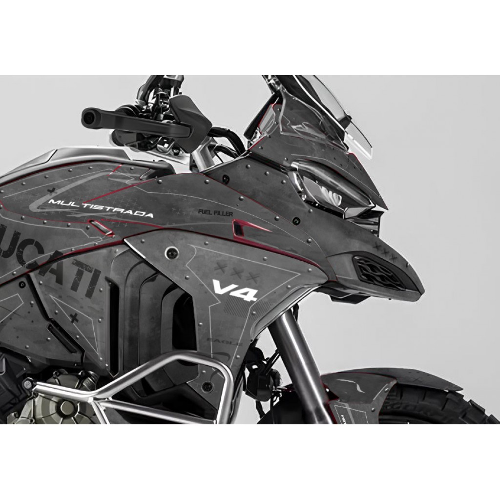 DUCATI MULTISTRADA V4 2021-2024 GRAPHIC SET - DECAL KIT