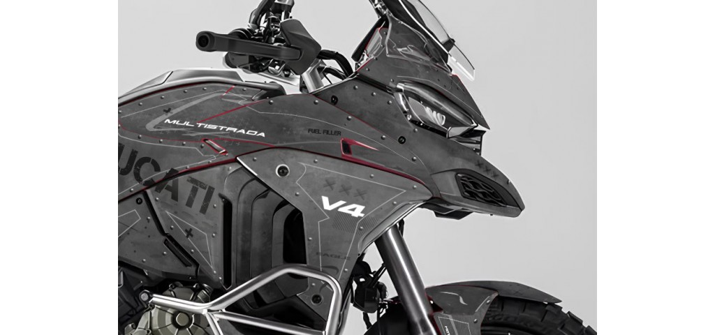 DUCATI MULTISTRADA V4 2021-2024 GRAPHIC SET - DECAL KIT