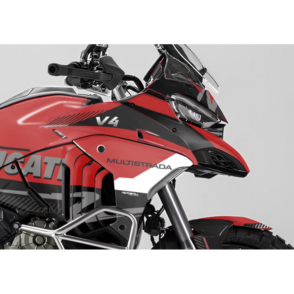 DUCATI MULTISTRADA V4 2021-2024 GRAPHIC SET - DECAL KIT