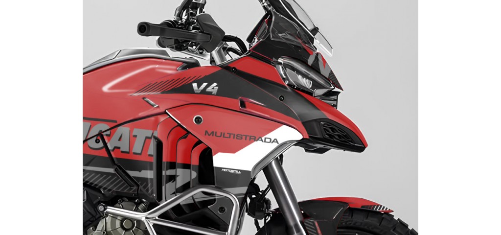 DUCATI MULTISTRADA V4 2021-2024 GRAPHIC SET - DECAL KIT