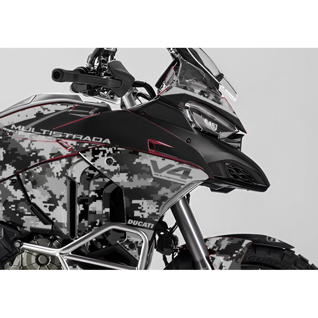 DUCATI MULTISTRADA V4 2021-2024 GRAPHIC SET - DECAL KIT