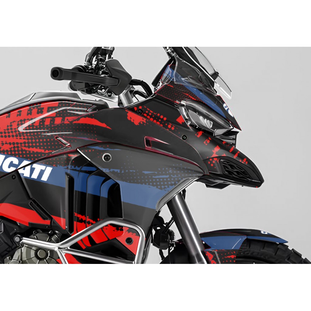 DUCATI MULTISTRADA V4 2021-2024 GRAPHIC SET - DECAL KIT