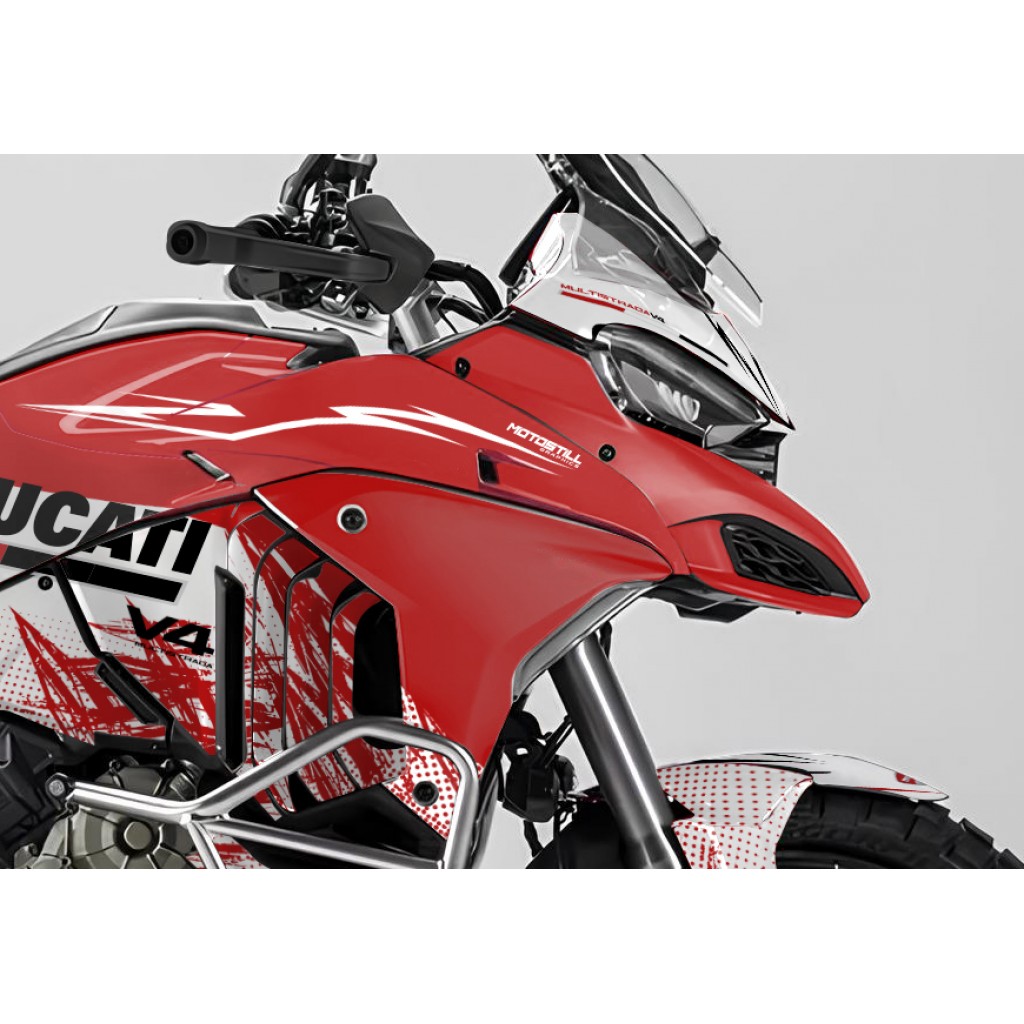 DUCATI MULTISTRADA V4 2021-2024 GRAPHIC SET - DECAL KIT