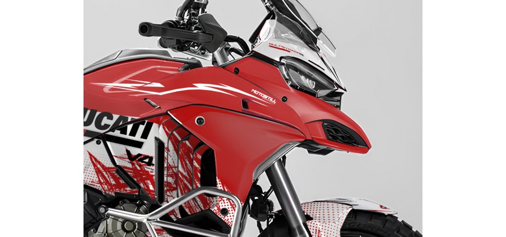 DUCATI MULTISTRADA V4 2021-2024 GRAPHIC SET - DECAL KIT