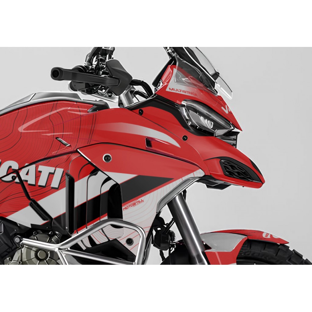 DUCATI MULTISTRADA V4 2021-2024 GRAPHIC SET - DECAL KIT