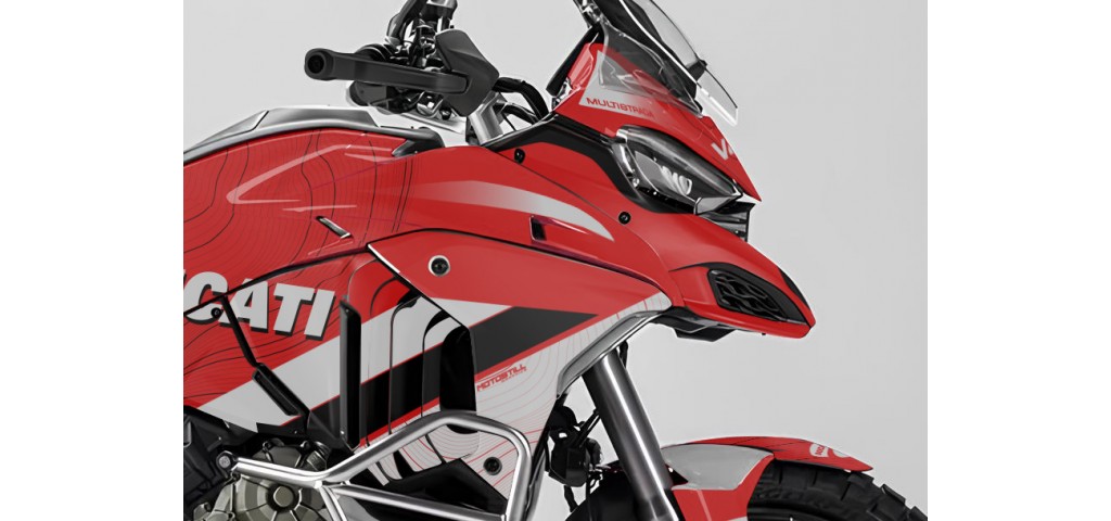 DUCATI MULTISTRADA V4 2021-2024 GRAPHIC SET - DECAL KIT