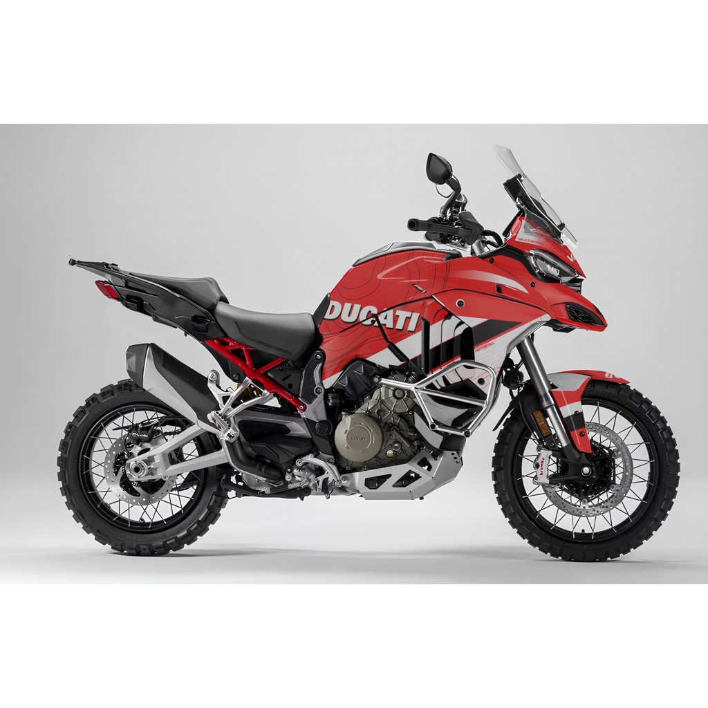 DUCATI MULTISTRADA V4 2021-2024 GRAPHIC SET - DECAL KIT