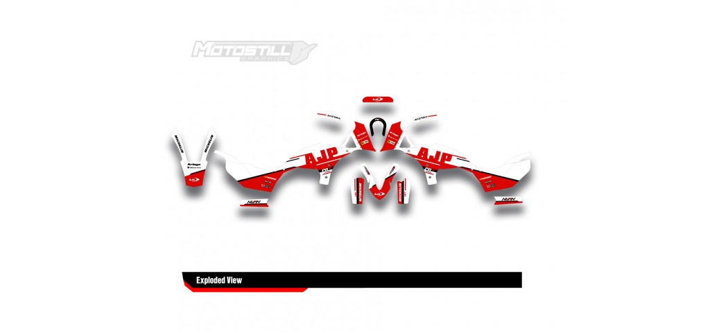 AJP PR 7 GRAPHIC STICKER KIT              