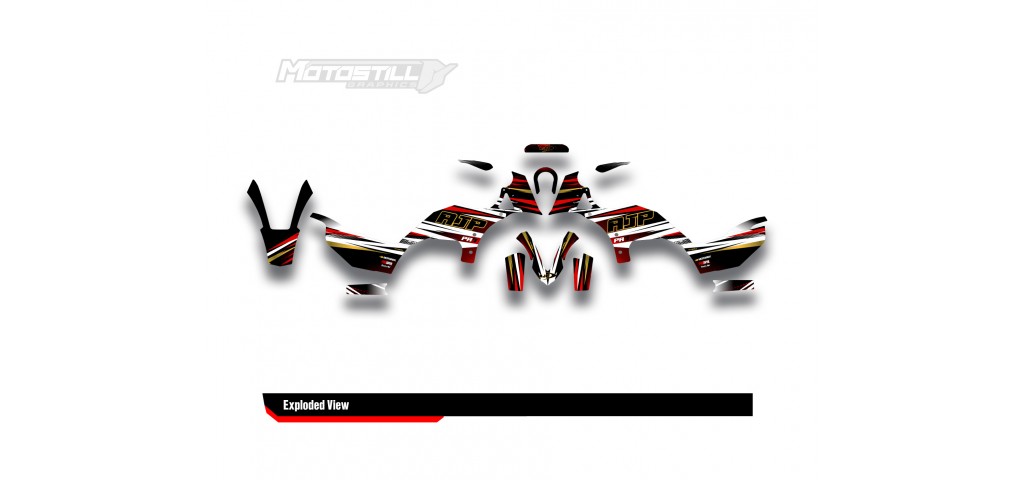 AJP PR 7 GRAPHIC STICKER KIT              
