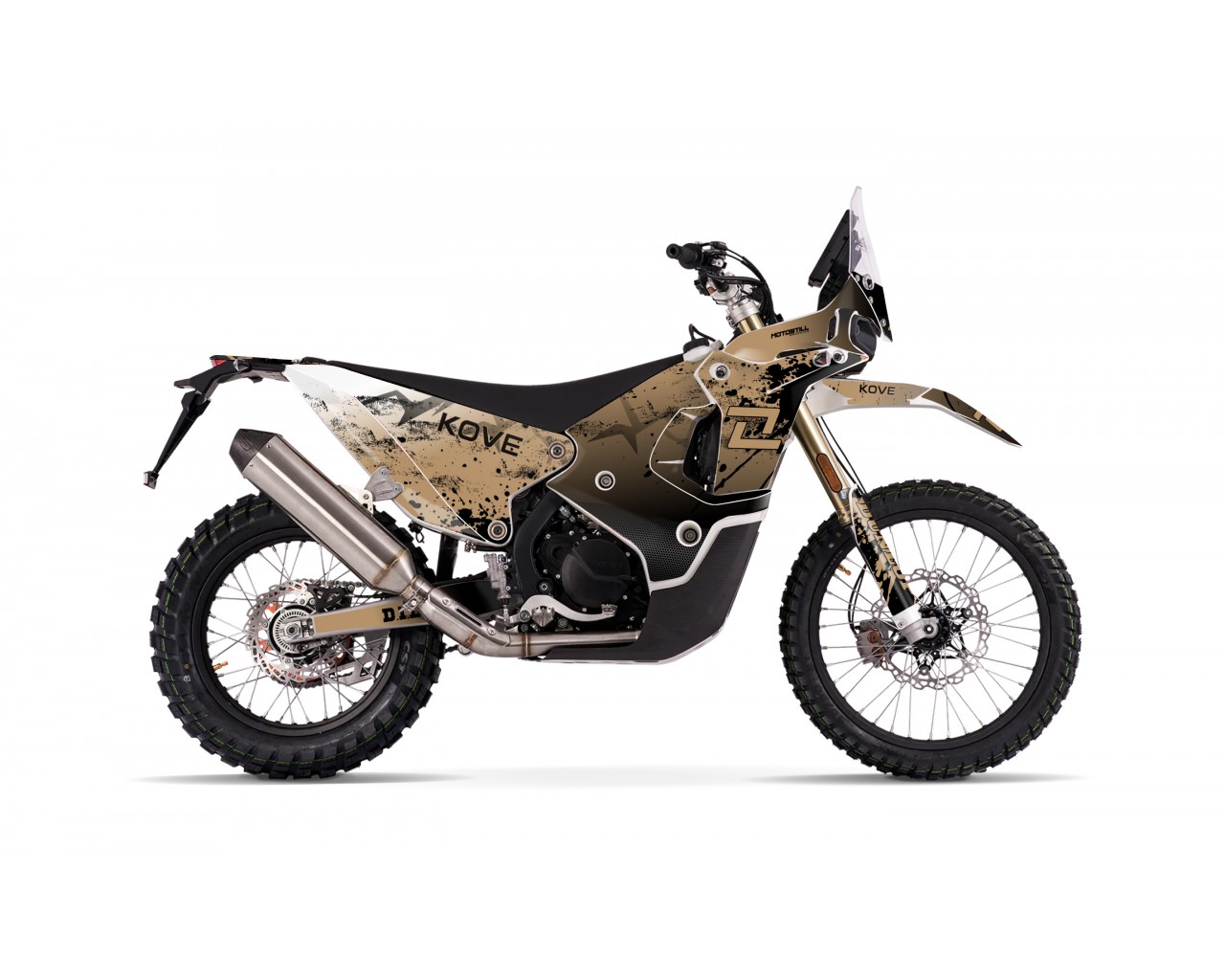 KOVE 450 RALLY 2023-2025 GRAPHIC STICKER KIT                                       