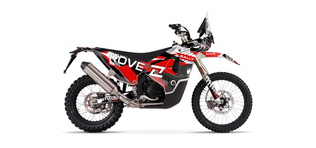KOVE 450 RALLY 2023-2025 GRAPHIC STICKER KIT                                       