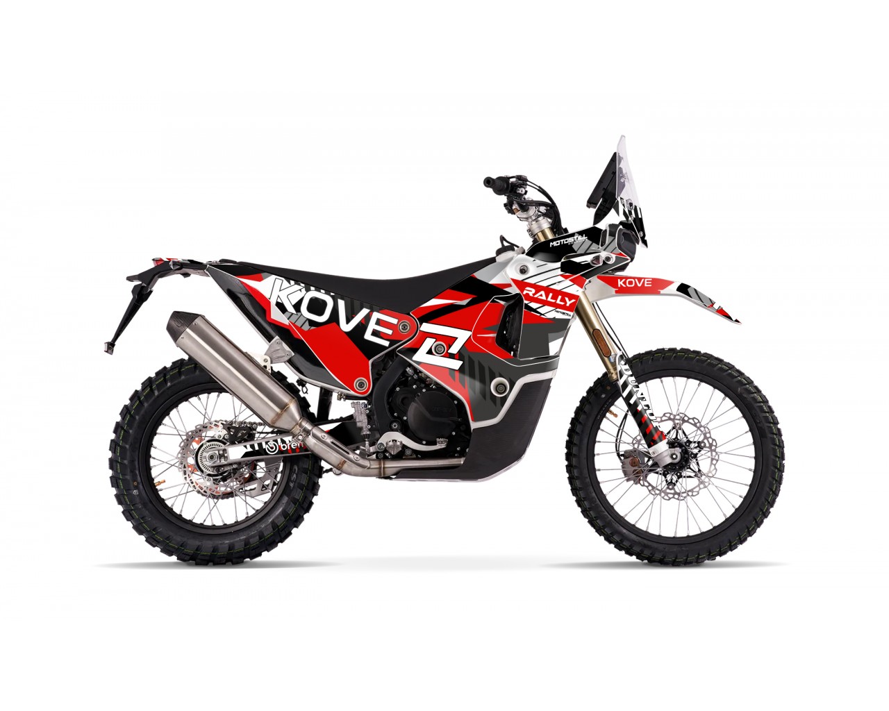 KOVE 450 RALLY 2023-2025 GRAPHIC STICKER KIT                                       