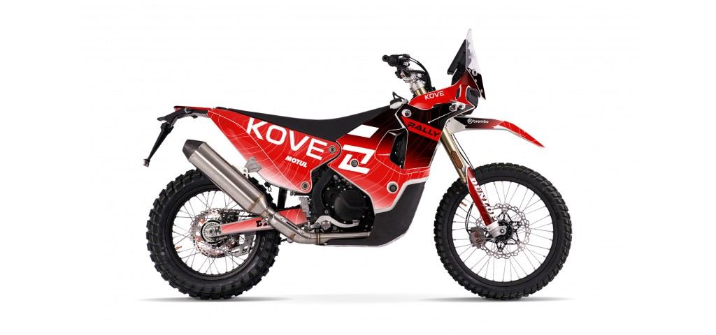 KOVE 450 RALLY 2023-2025 GRAPHIC STICKER KIT                                       