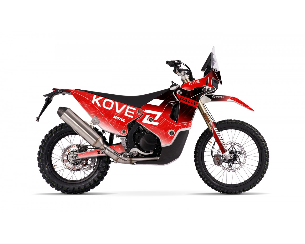 KOVE 450 RALLY 2023-2025 GRAPHIC STICKER KIT                                       