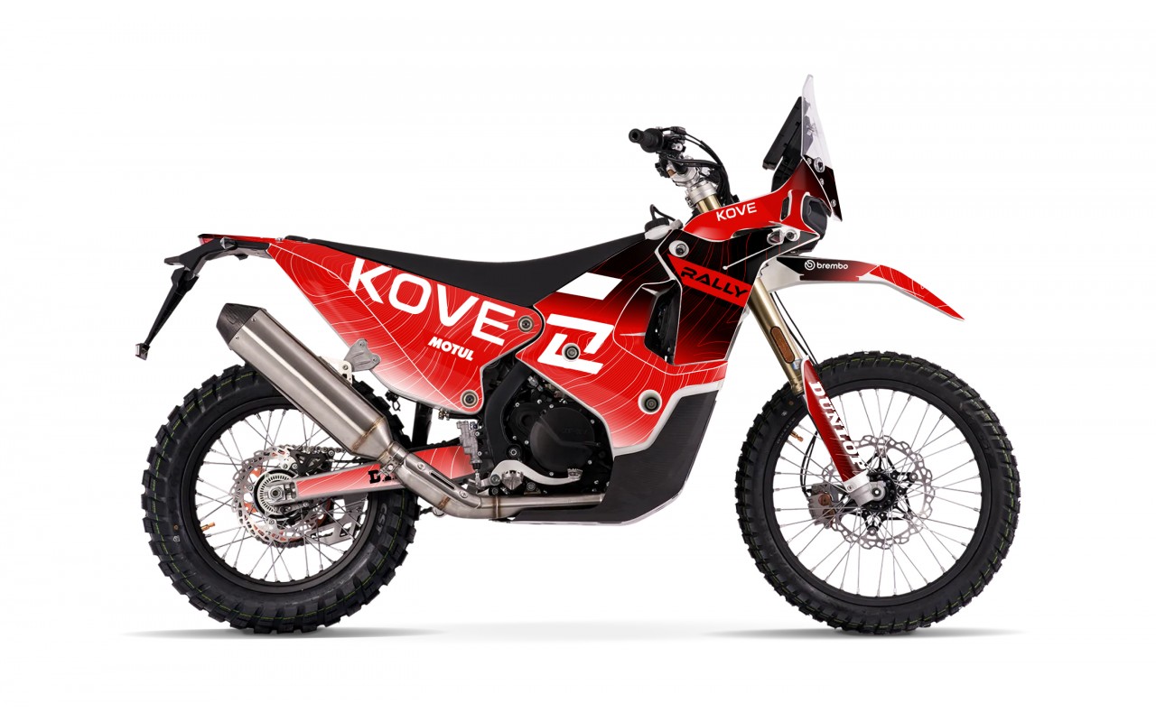 KOVE 450 RALLY 2023-2025 GRAPHIC STICKER KIT                                       
