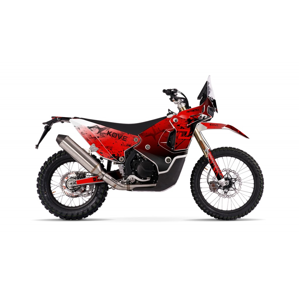 KOVE 450 RALLY 2023-2025 GRAPHIC STICKER KIT                                       