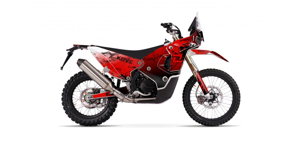 KOVE 450 RALLY 2023-2025 GRAPHIC STICKER KIT                                       