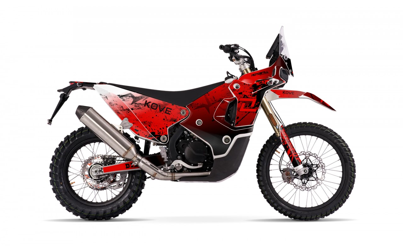KOVE 450 RALLY 2023-2025 GRAPHIC STICKER KIT                                       