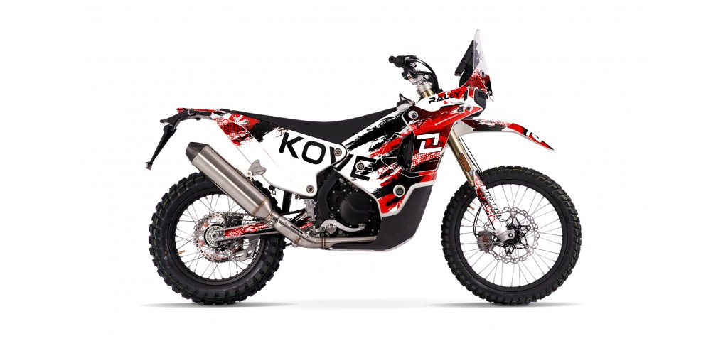KOVE 450 RALLY 2023-2025 GRAPHIC STICKER KIT                                       
