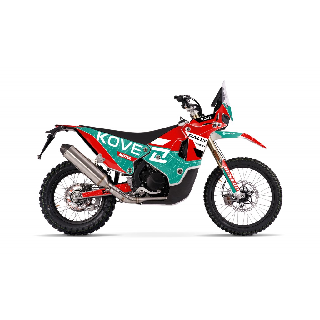 KOVE 450 RALLY 2023-2025 GRAPHIC STICKER KIT                                       