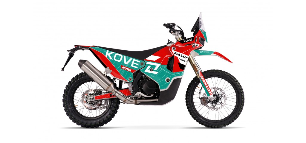 KOVE 450 RALLY 2023-2025 GRAPHIC STICKER KIT                                       