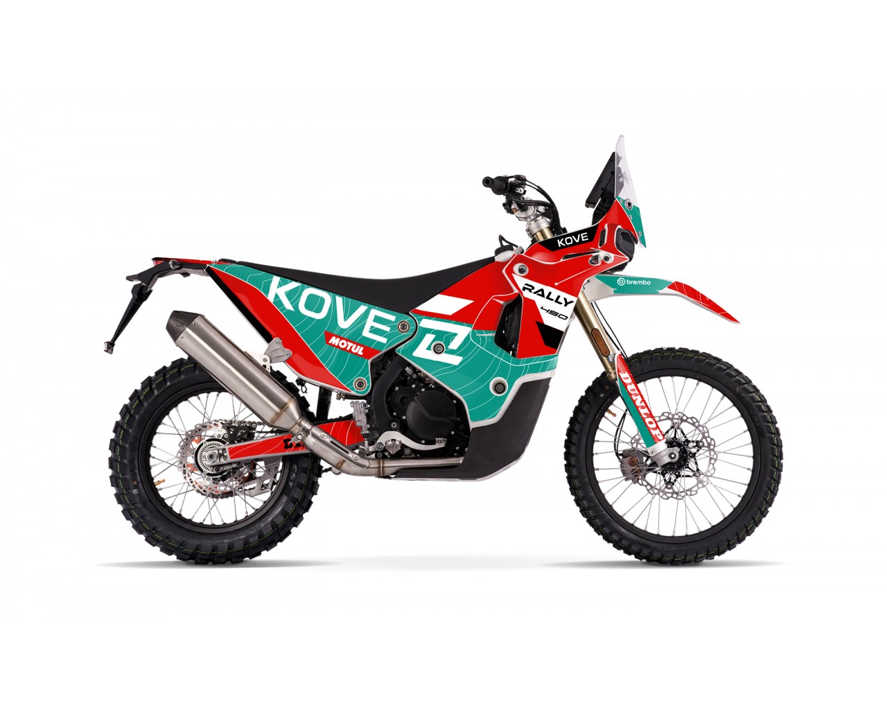 KOVE 450 RALLY 2023-2025 GRAPHIC STICKER KIT                                       