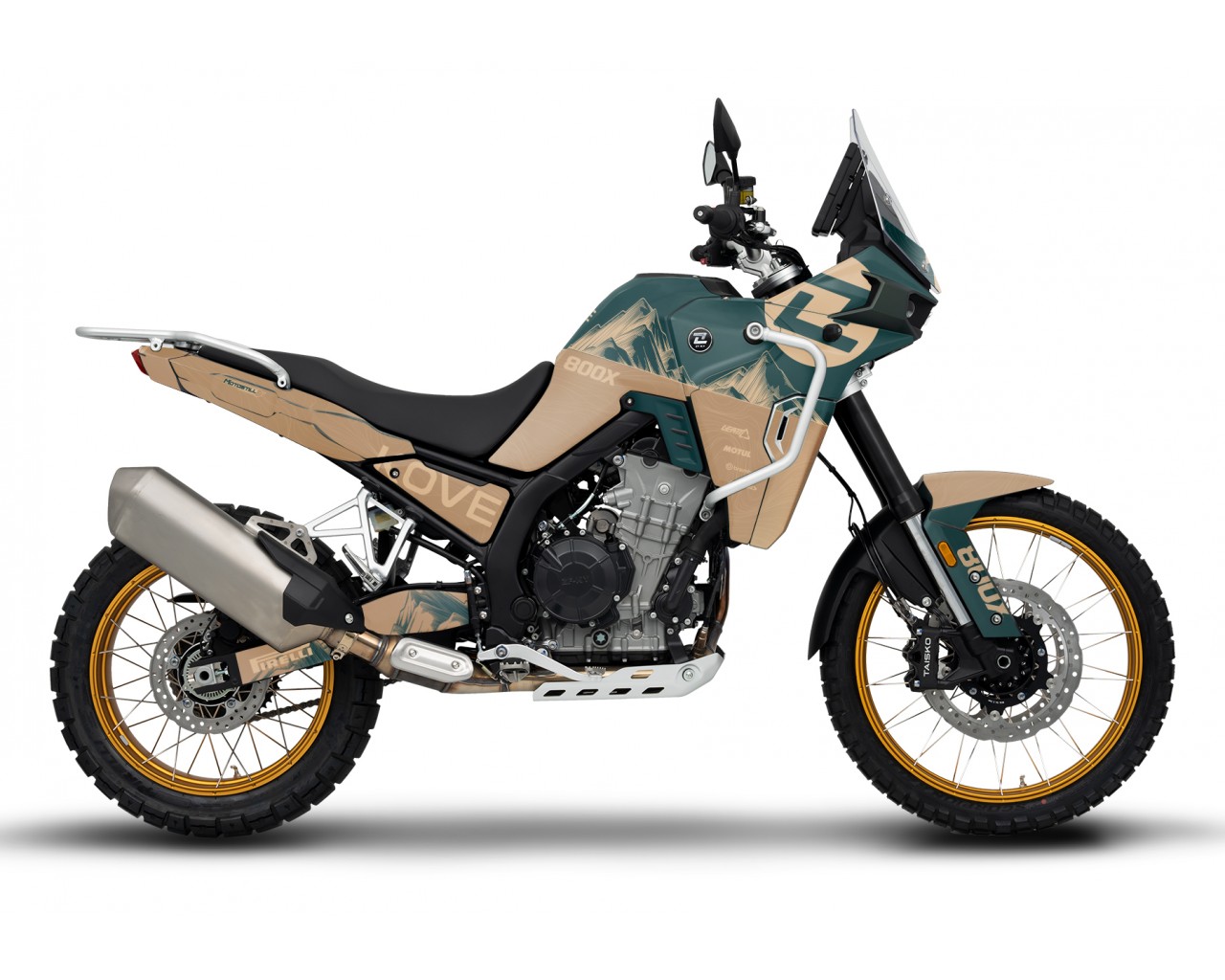 KOVE 800 X GRAPHIC STICKER KIT                                       