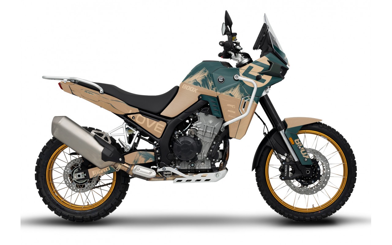 KOVE 800 X GRAPHIC STICKER KIT                                       
