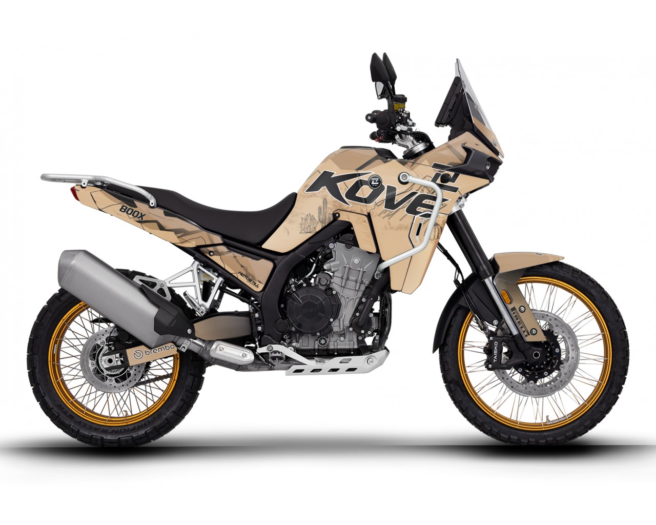 KOVE 800 X GRAPHIC STICKER KIT                                       