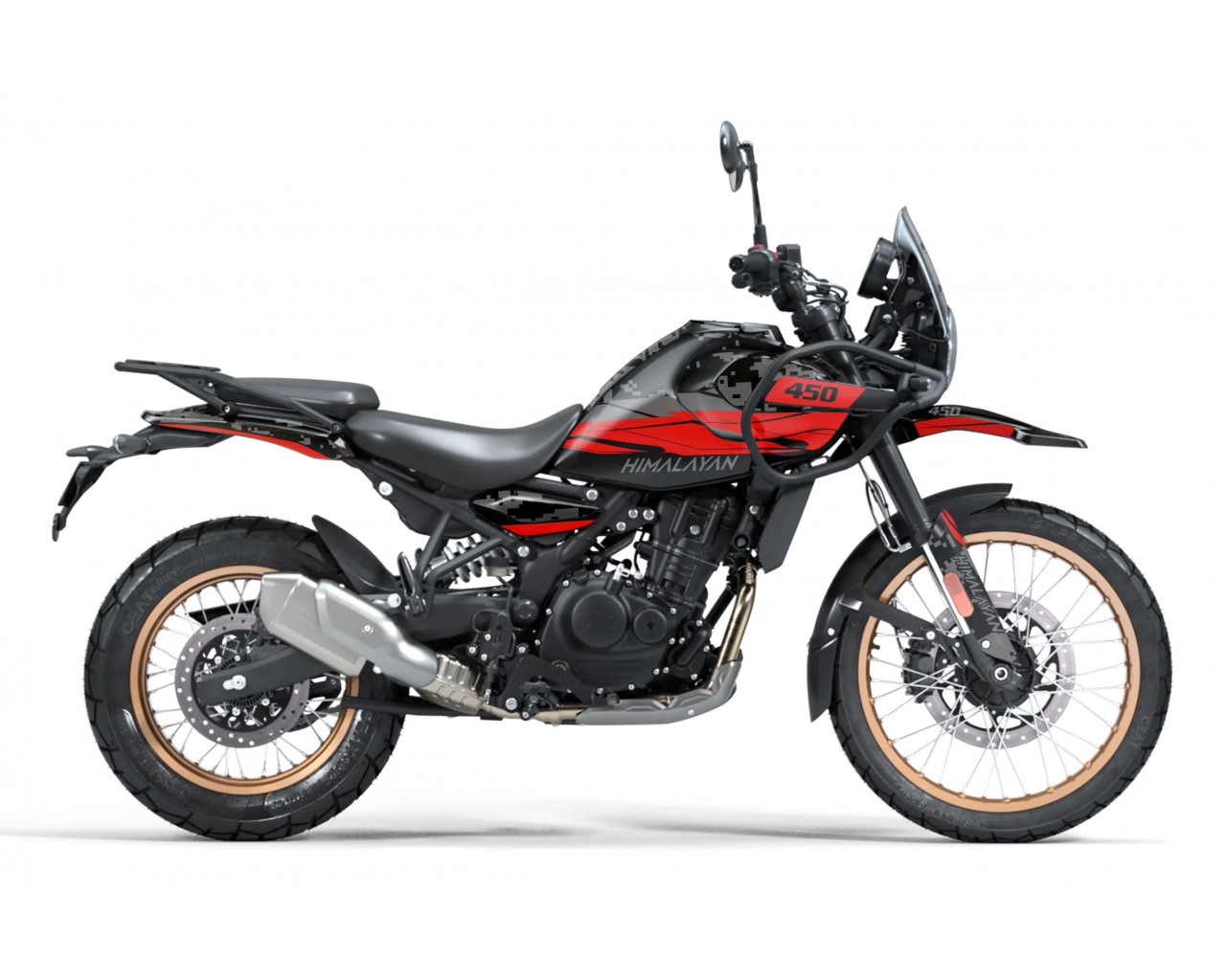 ROYAL ENFIELD HIMALAYAN 450 GRAPHIC SET / DECAL KIT